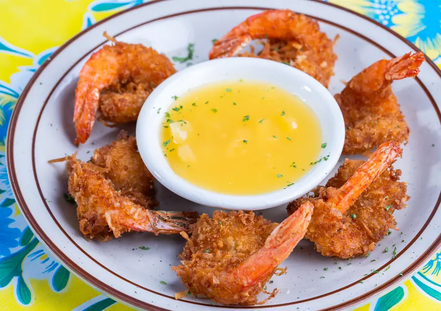 Coconut Shrimp at Little Bar Restaurant Goodland Florida
