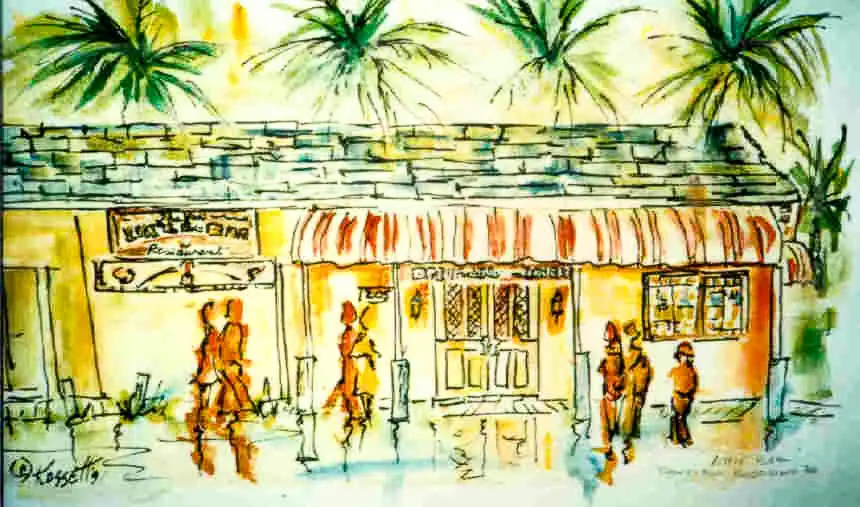 Little Bar Restaurant exterior Goodland Florida